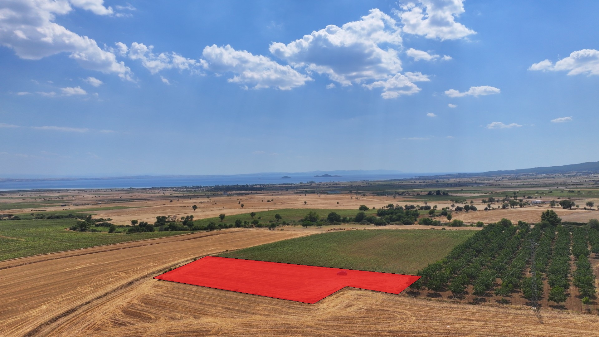 Çanakkale Gelibolu Kalealtı Köyünde Deniz Manzaralı 4.200m2 Tarla