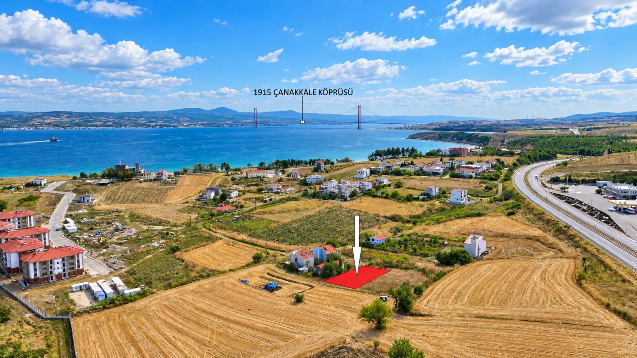 Çanakkale Gelibolu Alaeddin Mahallesinde 380 M² İmarlı Arsa - görsel 7