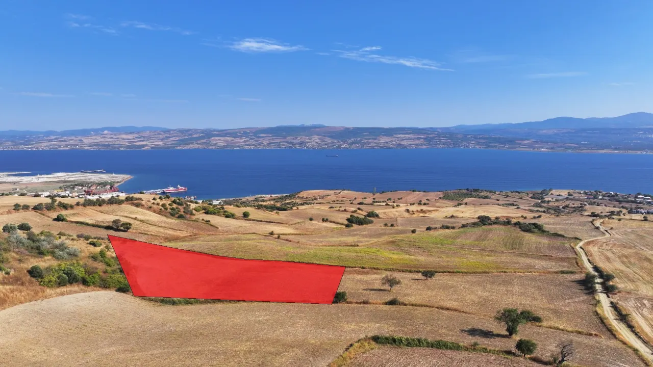 GELİBOLU BURHANLIDA BOĞAZ VE DENİZ MANZARALI 10,577m2 TARLA - görsel 21