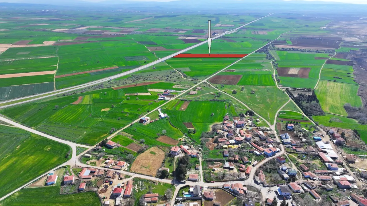 ÇANAKKALE GELİBOLU KOCAÇEŞME'DE 13,374m2 DENİZ MANZARALI TARLA - görsel 8