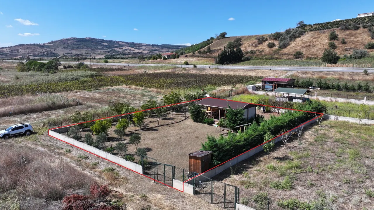 ÇANAKKALE GELİBOLU SÜTLÜCE 875m2 KÖPRÜ VE DENİZ MANZARALI ARSA - görsel 3