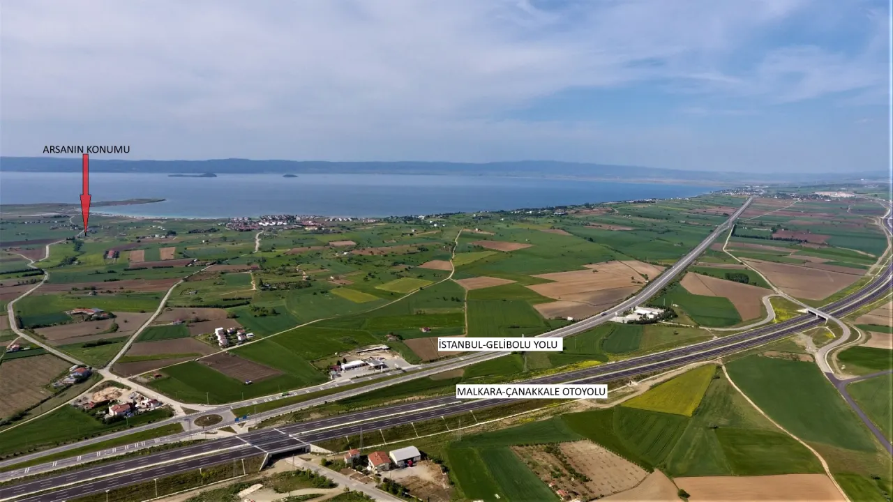 ÇANAKKALE GELİBOLU BOLAYIR'DA MÜSTAKİL TAPULU 203m2 ARSA - görsel 16