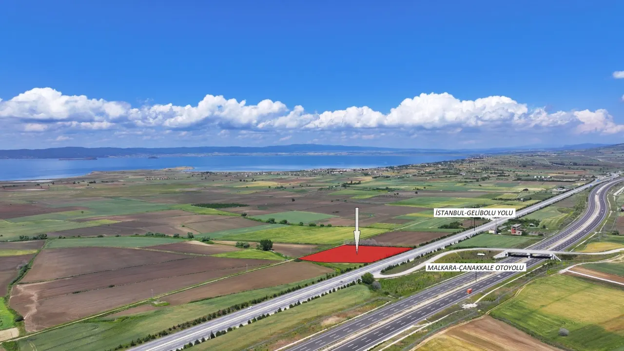 ÇANAKKALE GELİBOLU BOLAYIRDA ANAYOLA CEPHE 10,004m2 TARLA - görsel 27