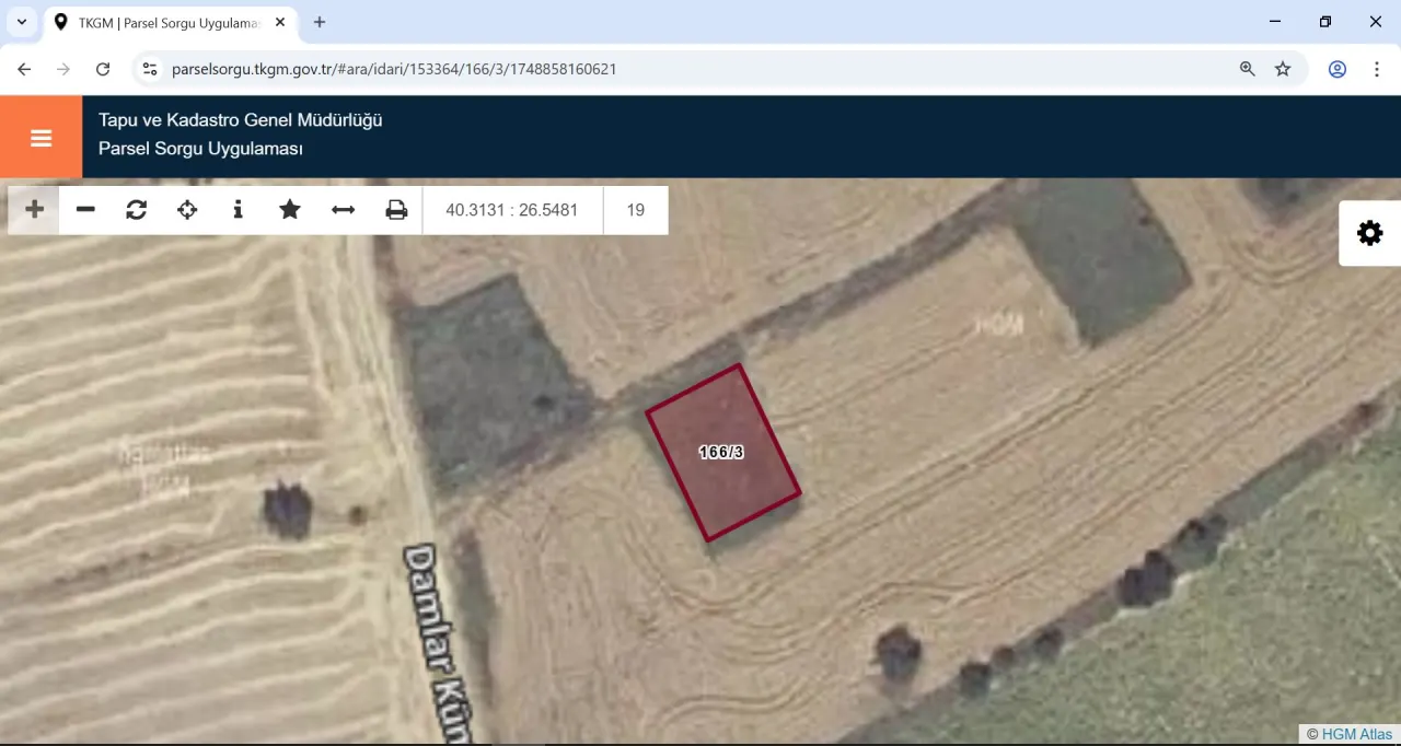 ÇANAKKALE GELİBOLU BURHANLI'DA 296m2 BOĞAZ MANZARALI ARSA - görsel 6