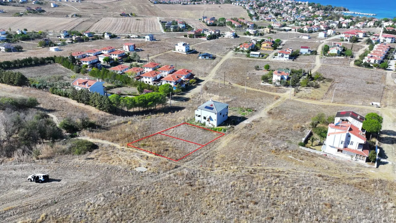 ÇANAKKALE GELİBOLU GÜNEYLİ'DE DENİZ MANZARALI 700m2 ARSA - görsel 6