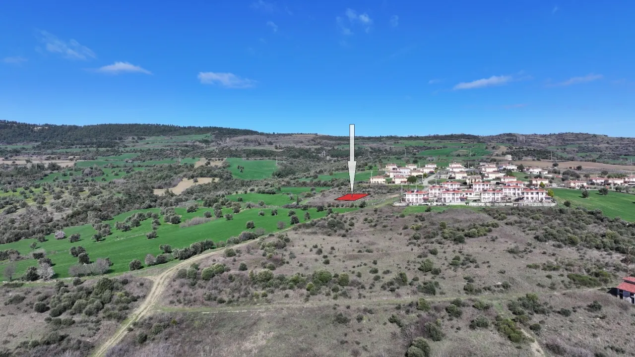 ÇANAKKALE GELİBOLU BURHANLI'DA BOĞAZ MANZARALI 508m2 ARSA - görsel 12