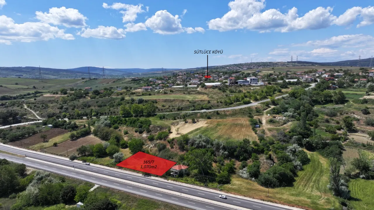 GELİBOLU SÜTLÜCE'DE KÖPRÜ VE BOĞAZ MANZARALI 1,070m2 ARAZİ - görsel 14