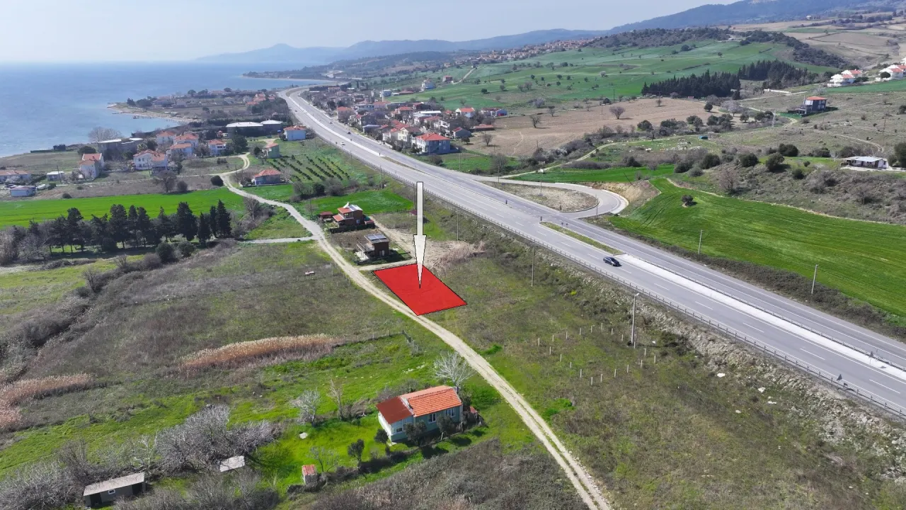 ÇANAKKALE GELİBOLU SÜTLÜCEDE KÖPRÜ VE DENİZ MANZARALI 516m2 ARSA - görsel 18