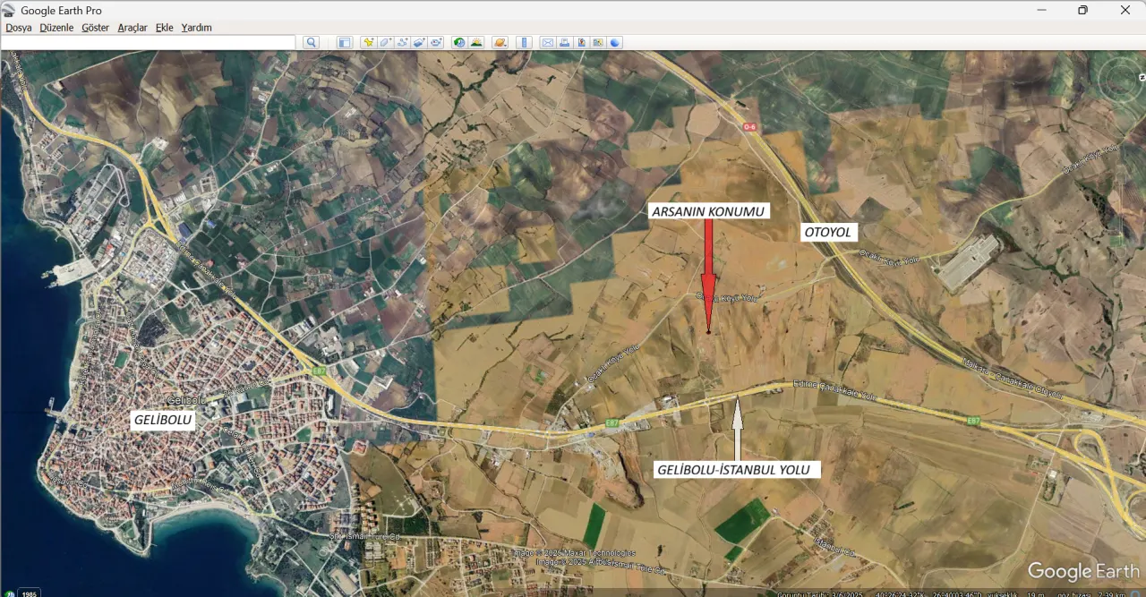 GELİBOLU YAZICIZADE MAHALLESİNDE İNŞAAT İZİNLİ 402m2 ARSA - görsel 21