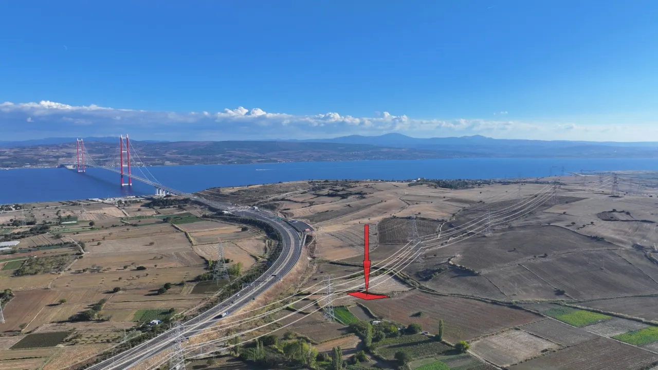 ÇANAKKALE GELİBOLU SÜTLÜCE'DE MÜSTAKİL TAPULU 739m2 TARLA - görsel 3