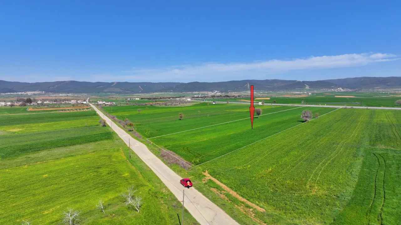 ÇANAKKALE GELİBOLU KOCAÇEŞME'DE 13,374m2 DENİZ MANZARALI TARLA - görsel 4