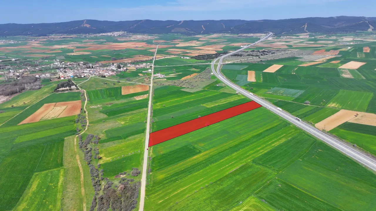 ÇANAKKALE GELİBOLU KOCAÇEŞME'DE 13,374m2 DENİZ MANZARALI TARLA - görsel 10