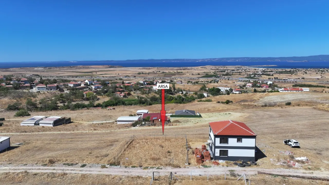 GELİBOLU BOLAYIRDA MÜSTAKİL TAPULU DENİZ MANZARALI 299m2 ARSA - görsel 2
