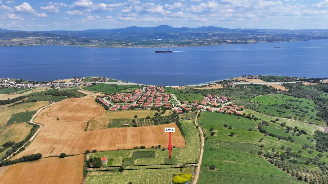 ÇANAKKALE GELİBOLU BURHANLI'DA 296m2 BOĞAZ MANZARALI ARSA - görsel 20