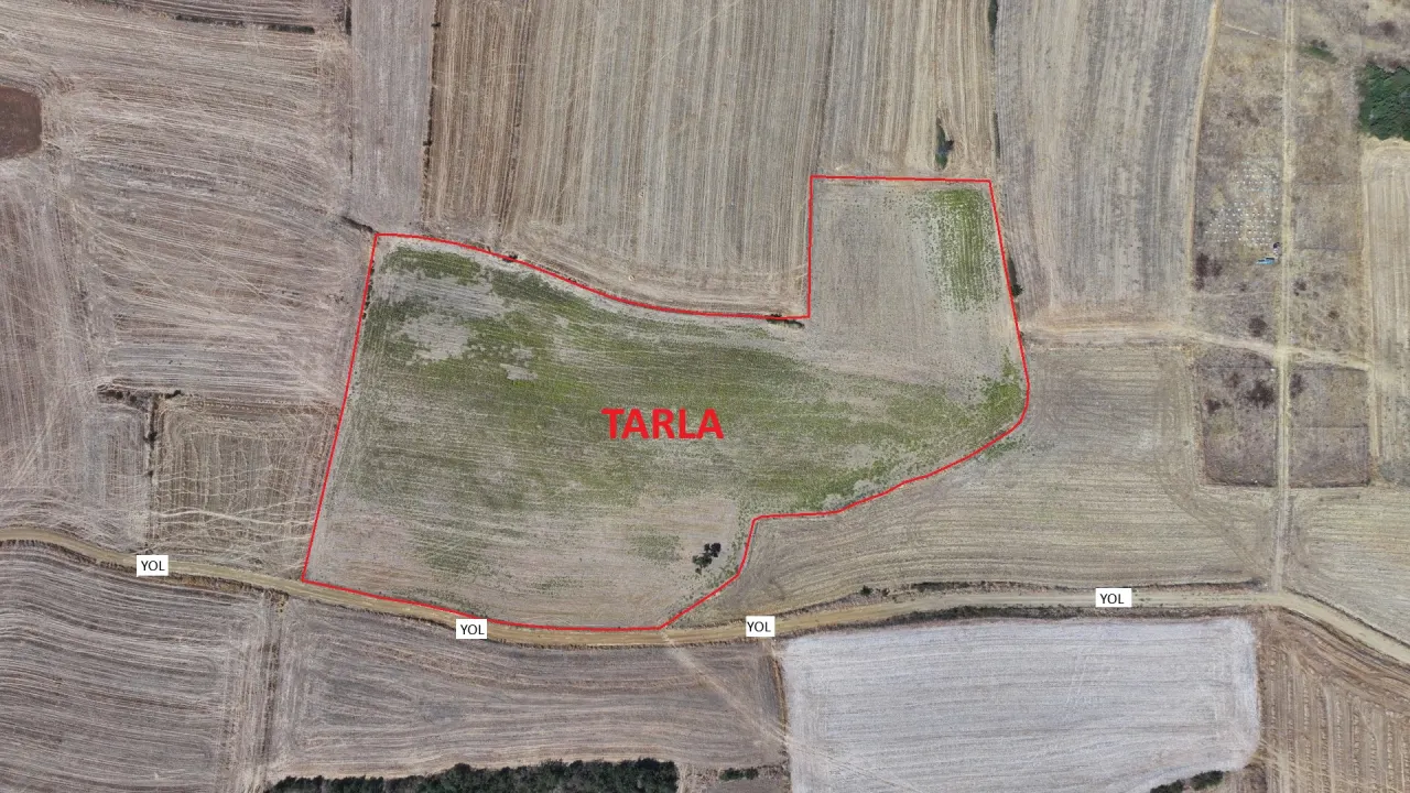 ÇANAKKALE GELİBOLU YÜLÜCE'DE 24,121m2 MÜSTAKİL TAPULU TARLA - görsel 8