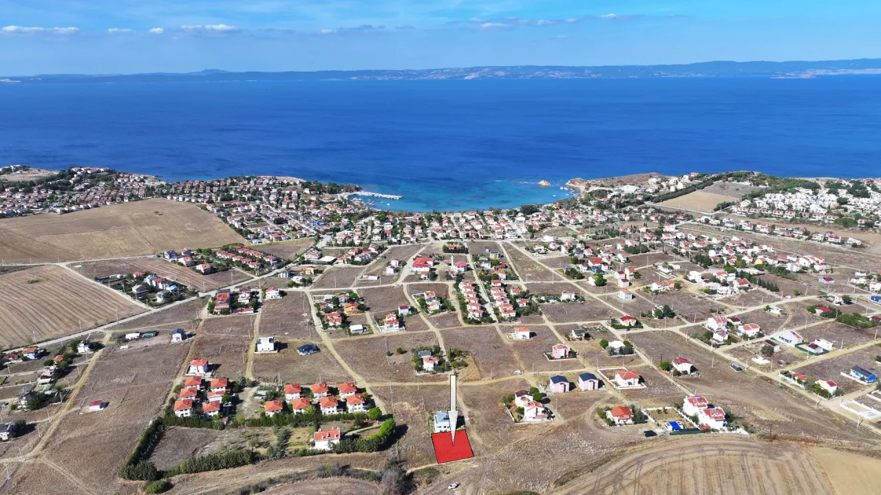 ÇANAKKALE GELİBOLU GÜNEYLİ'DE DENİZ MANZARALI 700m2 ARSA - görsel 13