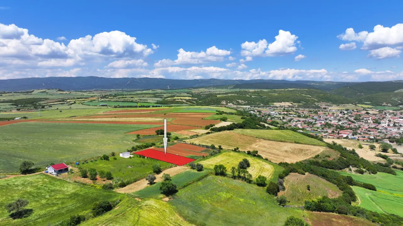 ÇANAKKALE GELİBOLU YÜLÜCE KÖYE YAKIN 1,064m2 TARLA - görsel 4