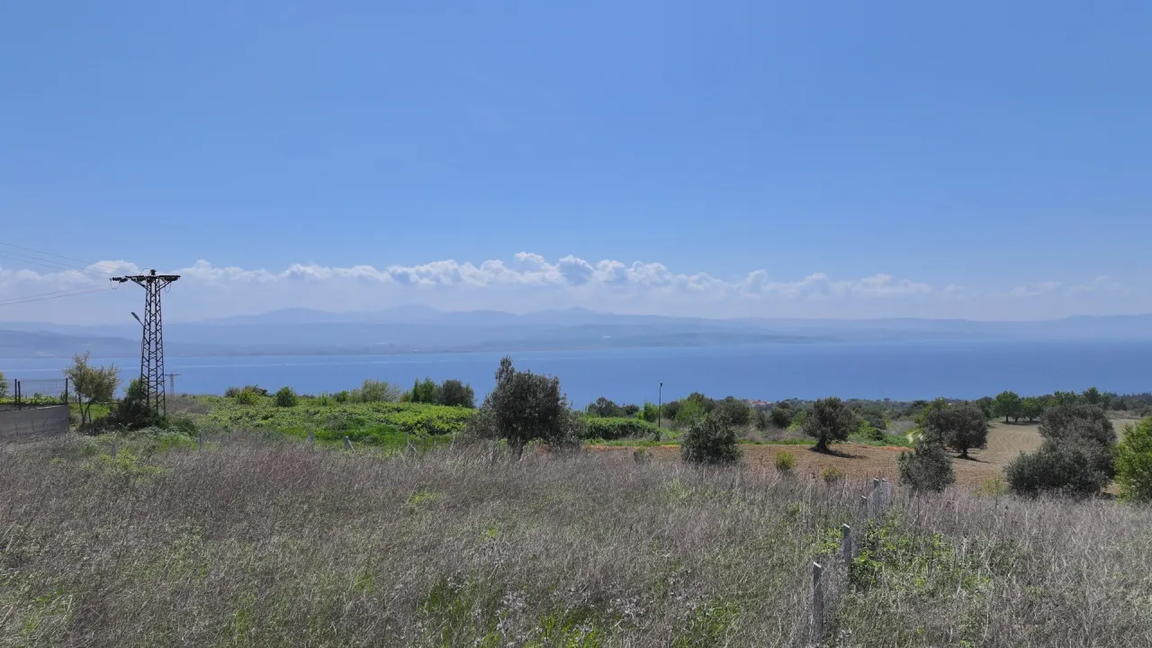 ÇANAKKALE GELİBOLU BURHANLI'DA BOĞAZ MANZARALI 508m2 ARSA - görsel 19