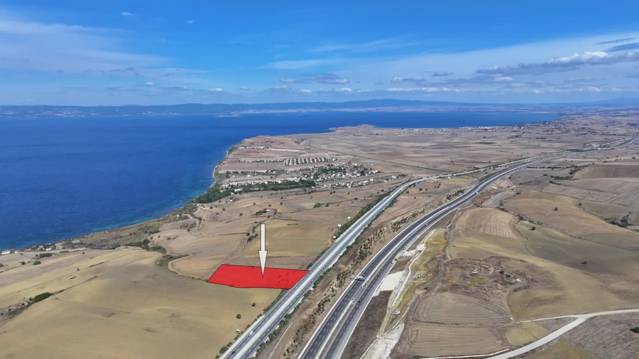 ÇANAKKALE GELİBOLU GÜNEYLİDE ANA YOLA CEPHE DENİZ MANZARALI 9,213m2 TARLA - görsel 10