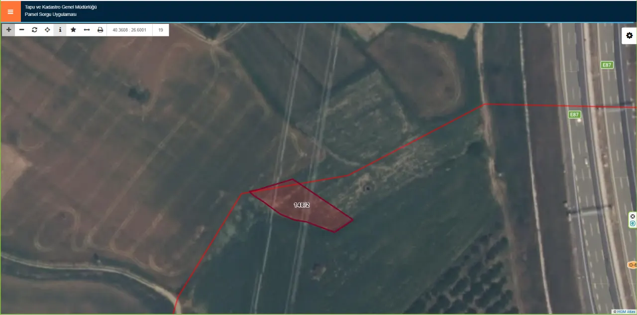 ÇANAKKALE GELİBOLU SÜTLÜCE'DE MÜSTAKİL TAPULU 739m2 TARLA - görsel 16