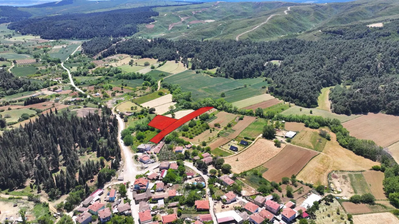 ÇANAKKALE GELİBOLU ILGARDERE'DE KÖY İÇERİSİNDE 5,140m2 TARLA - görsel 23