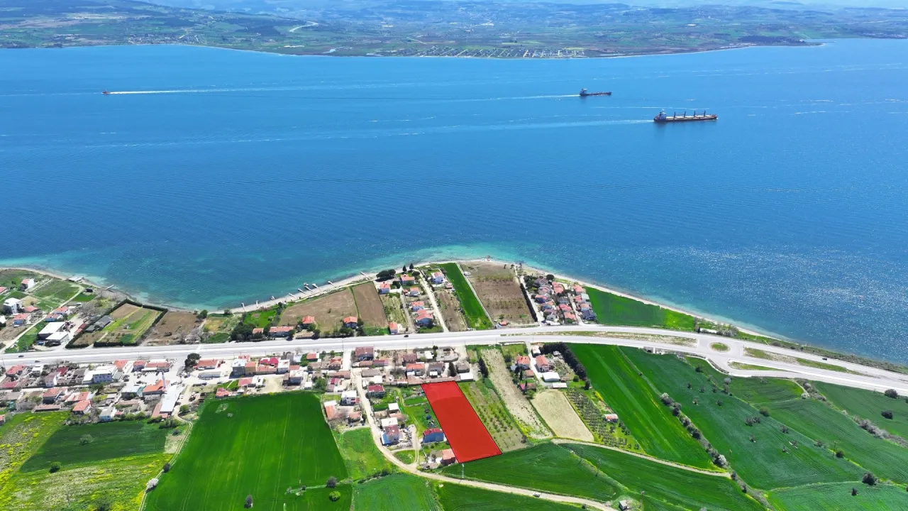 GELİBOLU BURHANLI'DA BOĞAZ VE KÖPRÜ MANZARALI 3,506m2 TARLA - görsel 17