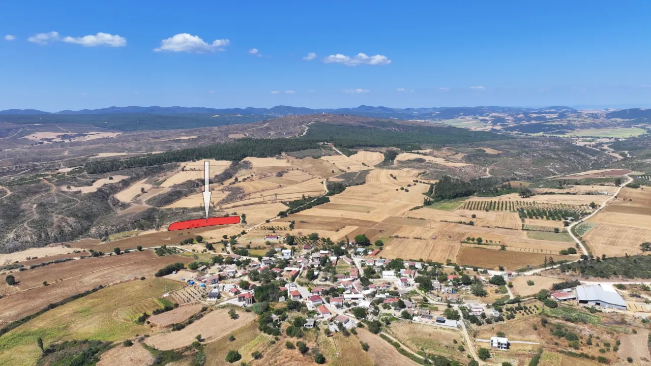 ÇANAKKALE GELİBOLU PAZARLIDA MÜSTAKİL TAPULU 6,493m2 TARLA - görsel 6