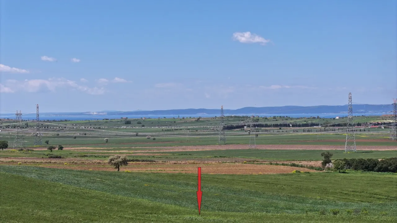 ÇANAKKALE GELİBOLU DEMİRTEPE'DE 14,223m2 MÜSTAKİL TAPULU TARLA - görsel 17