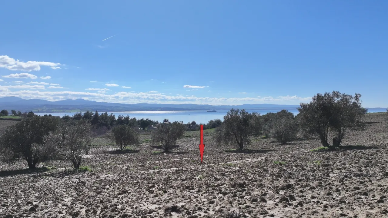 GELİBOLU BURHANLIDA DENİZ VE DOĞA MANZARALI 20,573m2 TARLA - görsel 2