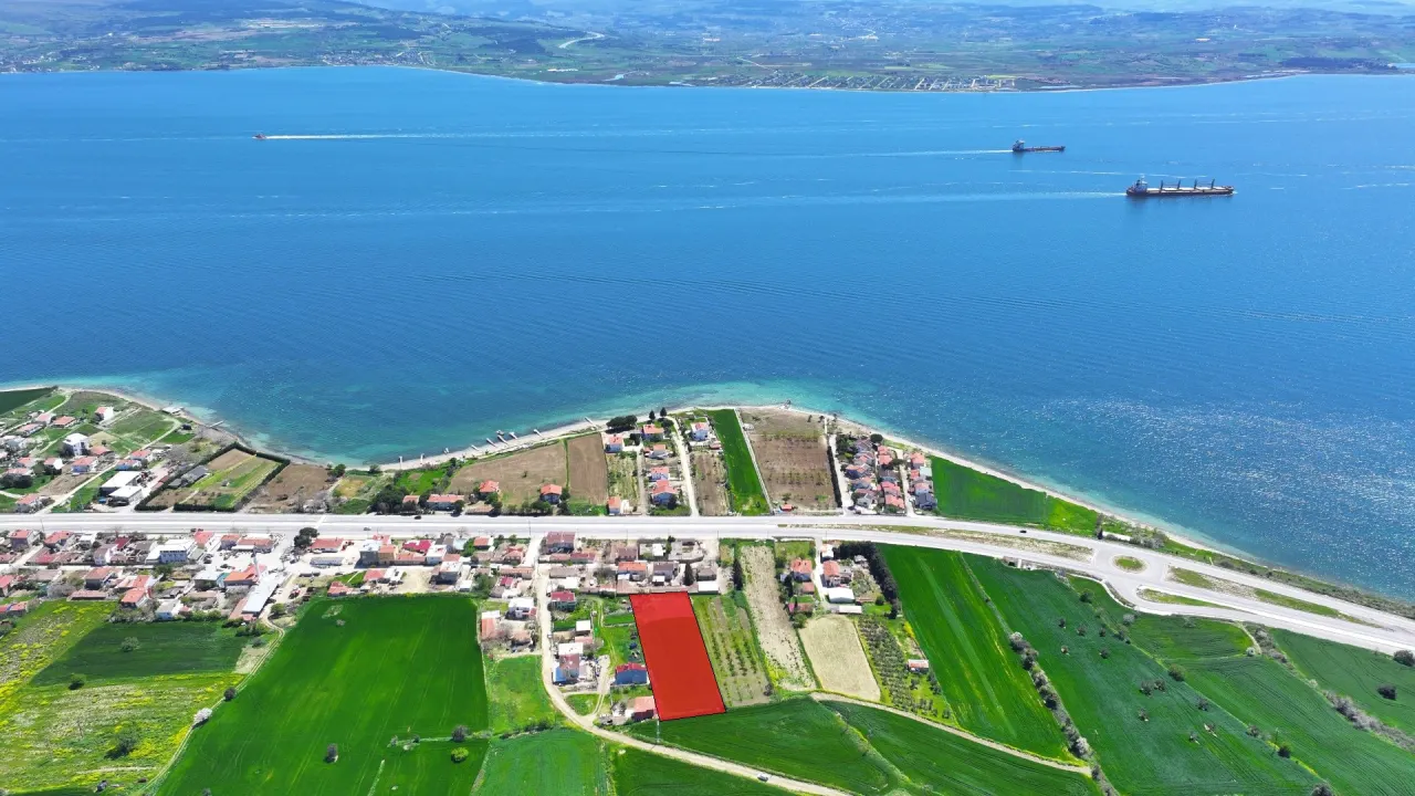 GELİBOLU BURHANLI'DA BOĞAZ VE KÖPRÜ MANZARALI 3,506m2 TARLA - görsel 13