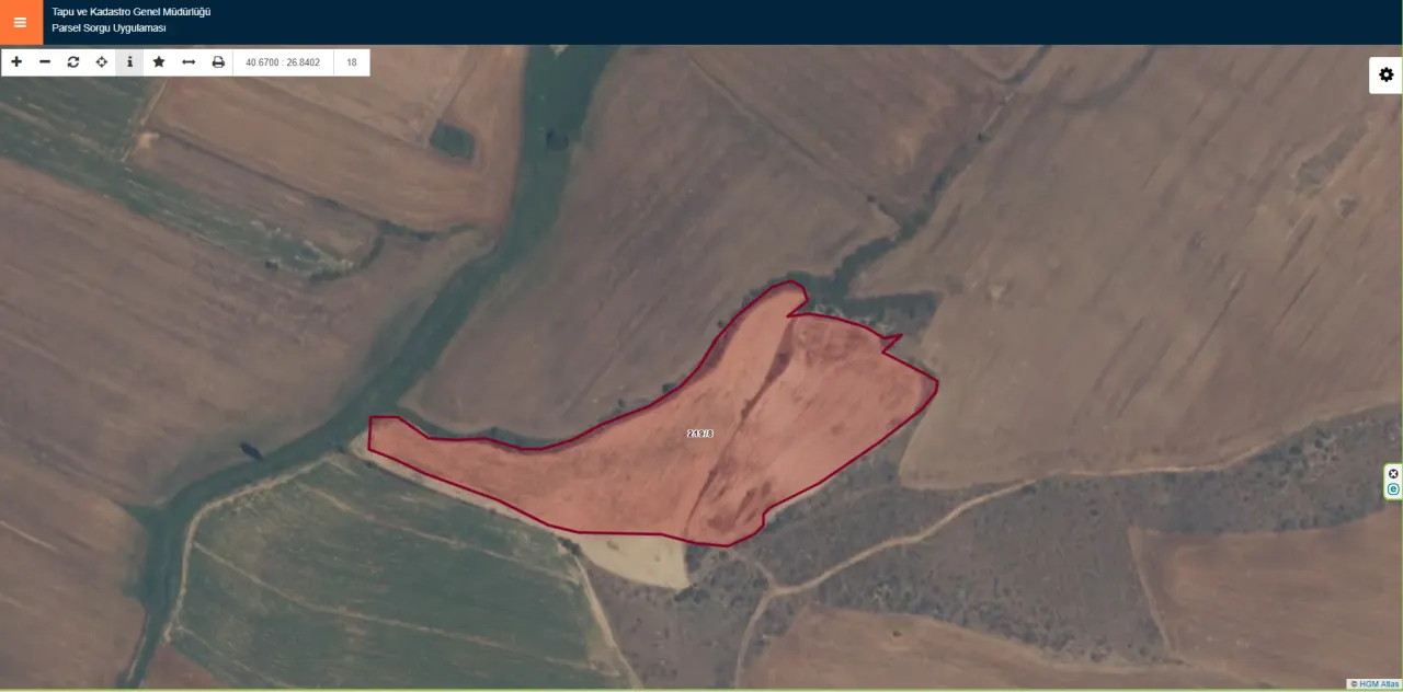 GELİBOLU SÜLEYMANİYEDE MÜSTAKİL TAPULU DENİZ MANZARALI 15,591m2 TARLA - görsel 25