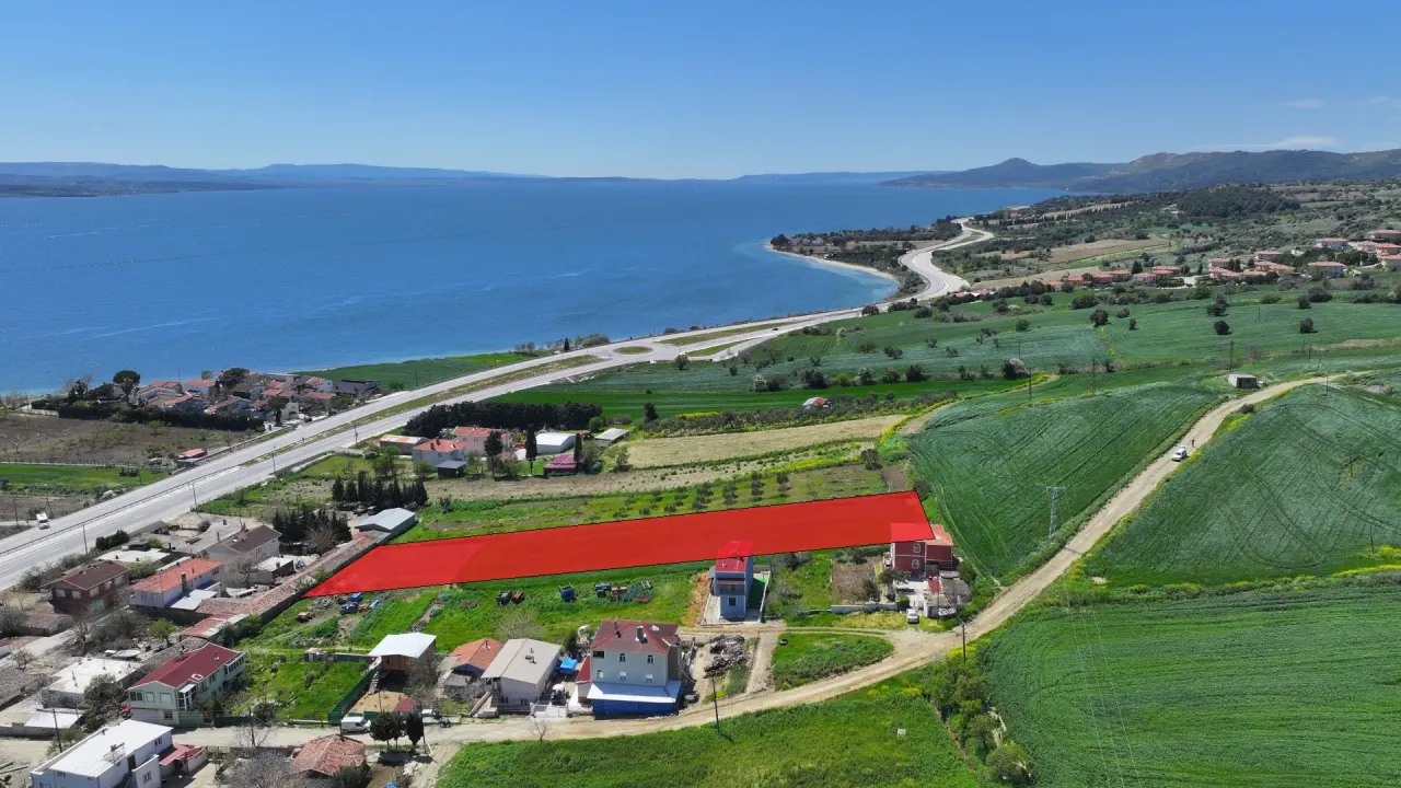 GELİBOLU BURHANLI'DA BOĞAZ VE KÖPRÜ MANZARALI 3,506m2 TARLA - görsel 18