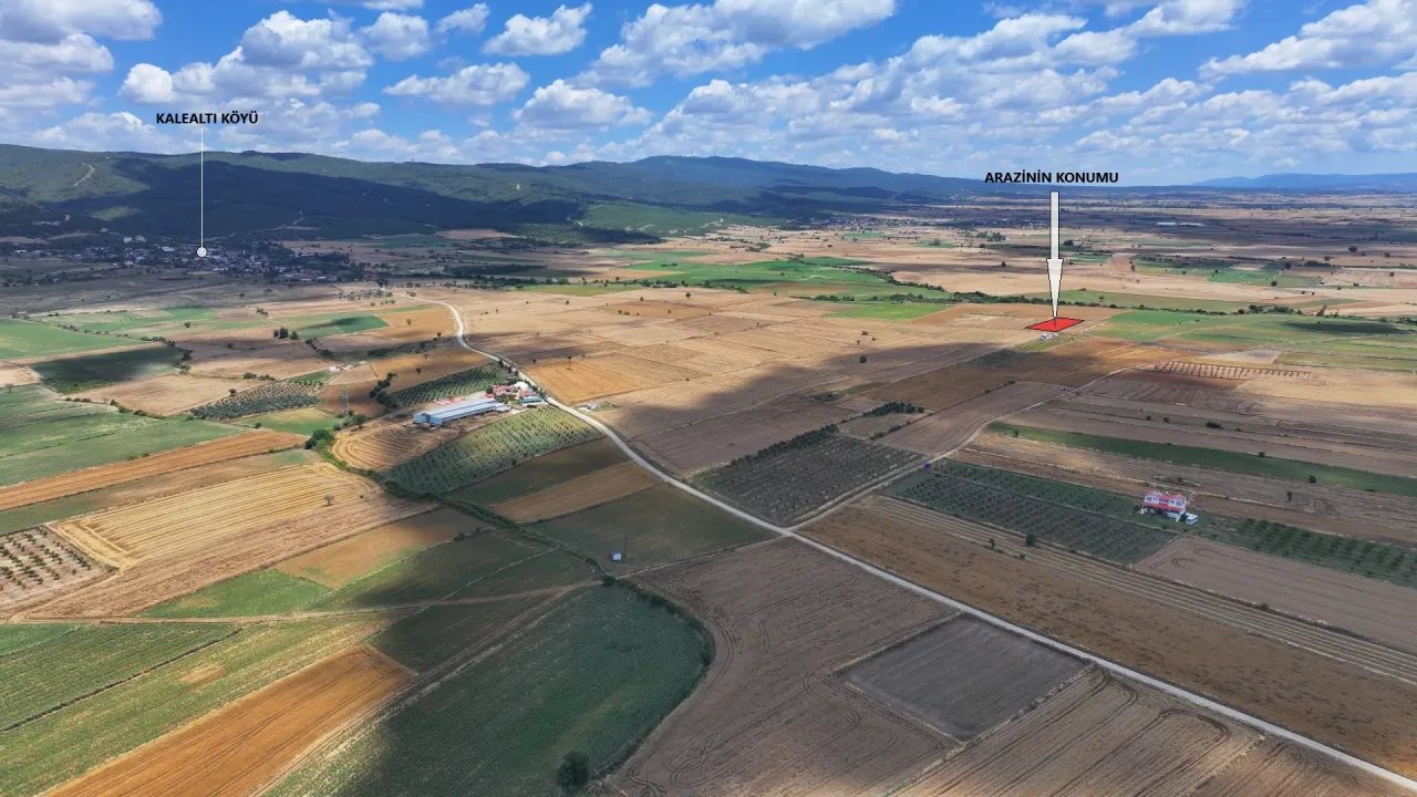 ÇANAKKALE GELİBOLU KALEALTINDA DENİZ MANZARALI 3,800m2 TARLA - görsel 6