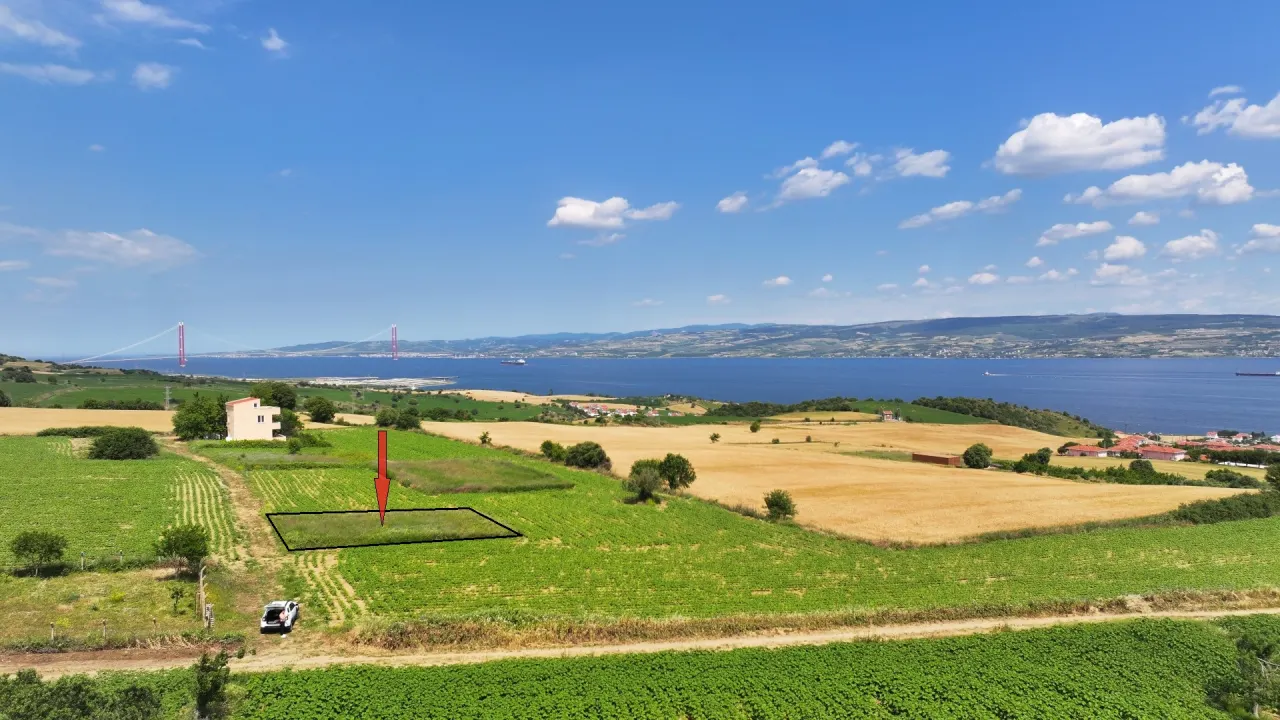 ÇANAKKALE GELİBOLU BURHANLI'DA 296m2 BOĞAZ MANZARALI ARSA - görsel 21