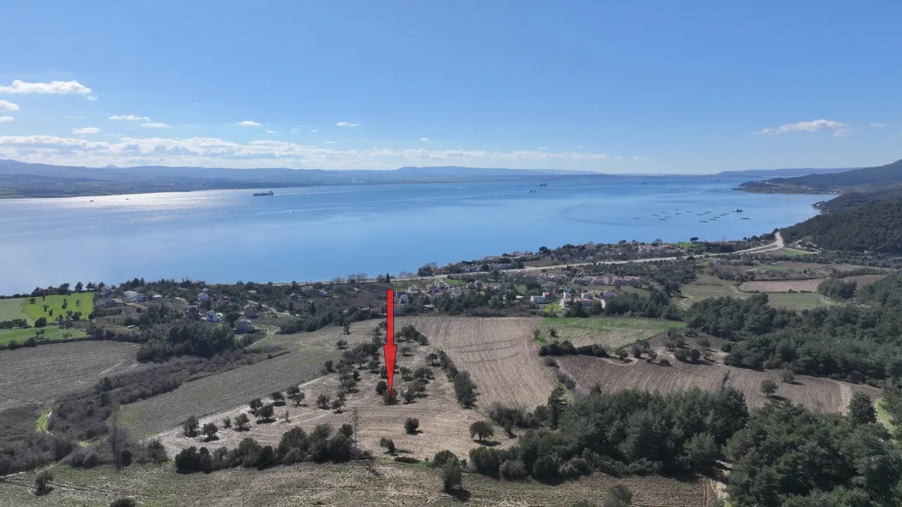 GELİBOLU BURHANLIDA DENİZ VE DOĞA MANZARALI 20,573m2 TARLA - görsel 10