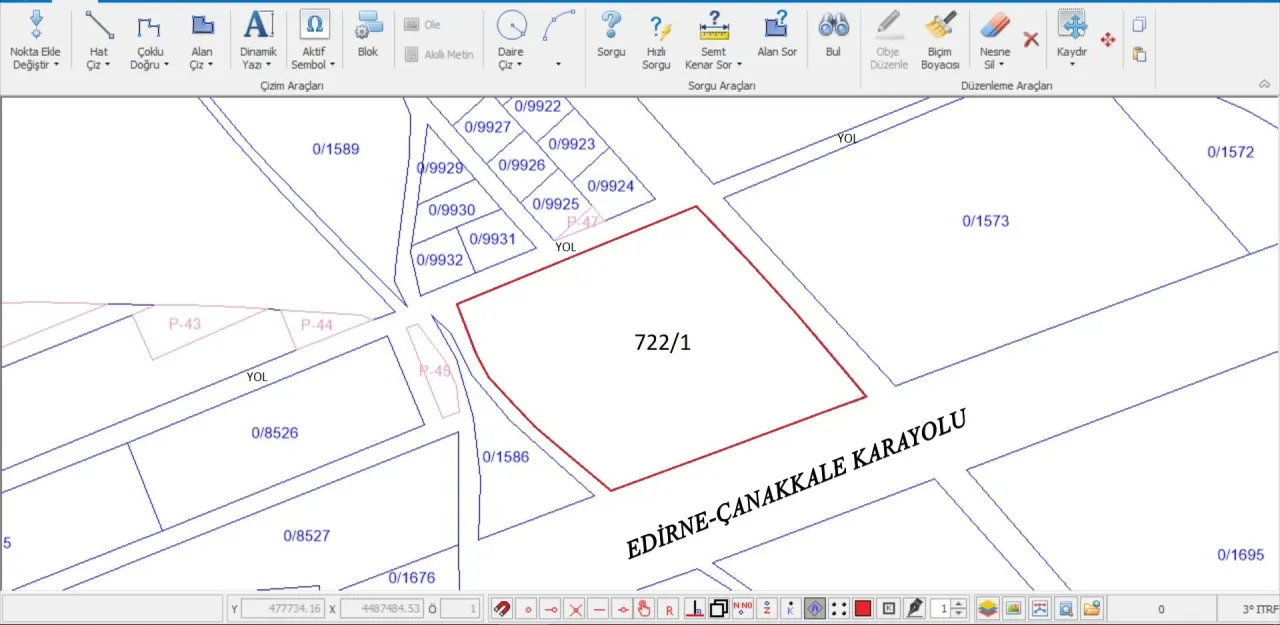 ÇANAKKALE GELİBOLU BOLAYIRDA ANAYOLA CEPHE 10,004m2 TARLA - görsel 9