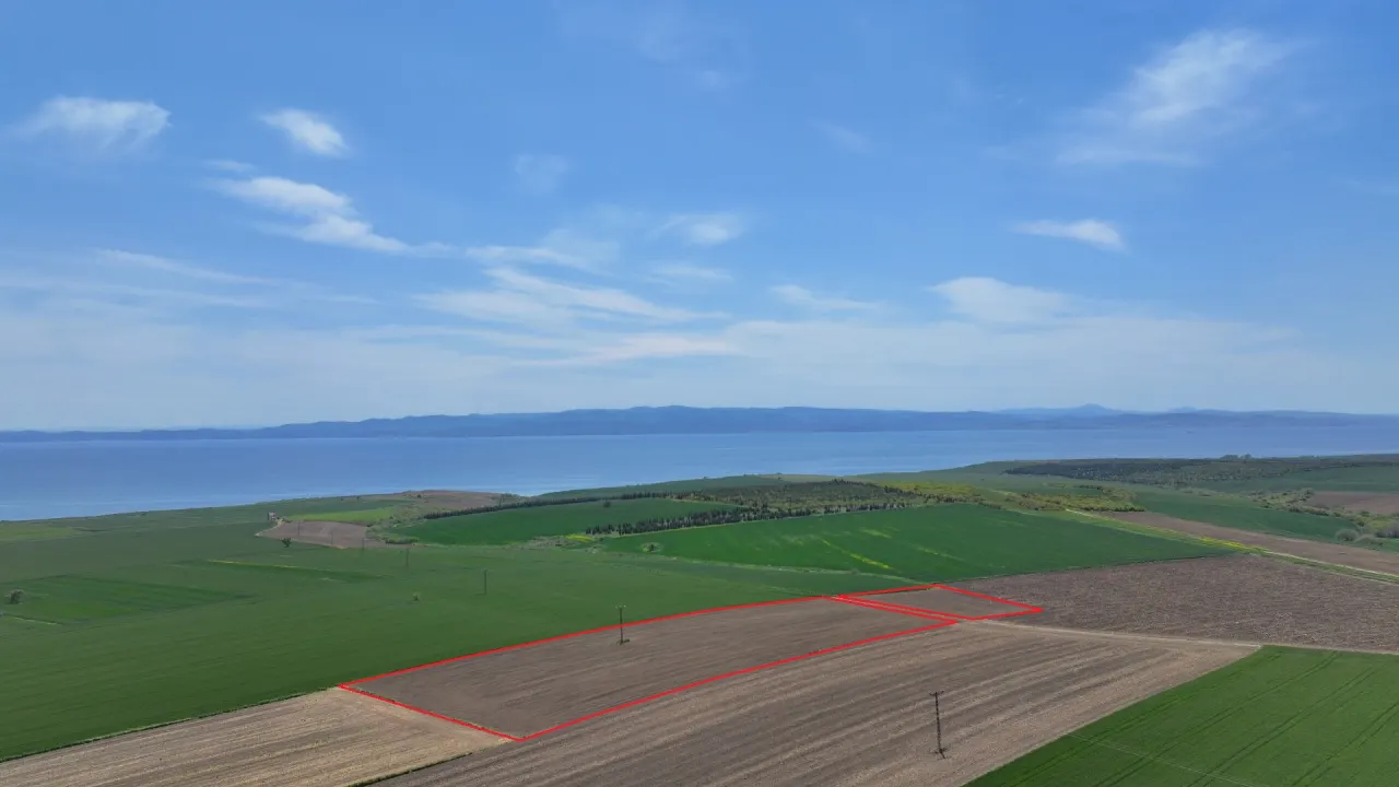 ÇANAKKALE GELİBOLU DEMİRTEPE'DE DENİZ MANZARALI 18,470m2 TARLA. - görsel 17