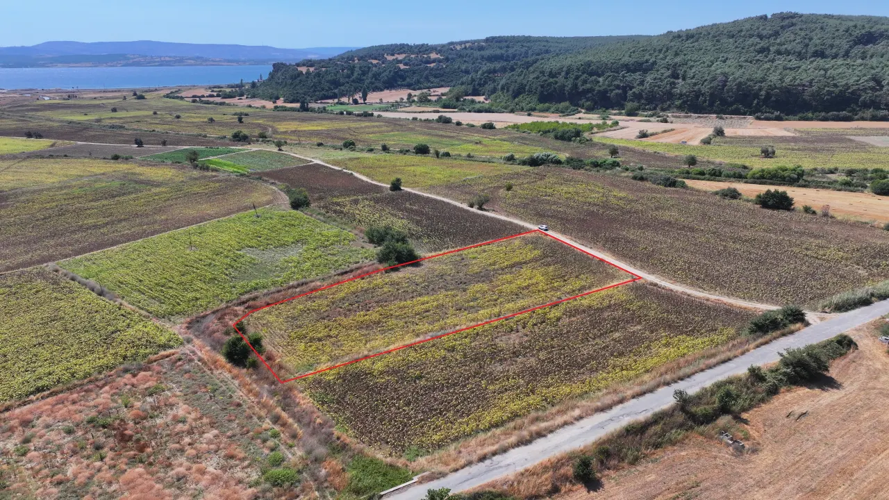 ÇANAKKALE ECEABAT YALOVA KÖYÜNDE 6.061 m² YATIRIMLIK TARLA - görsel 6