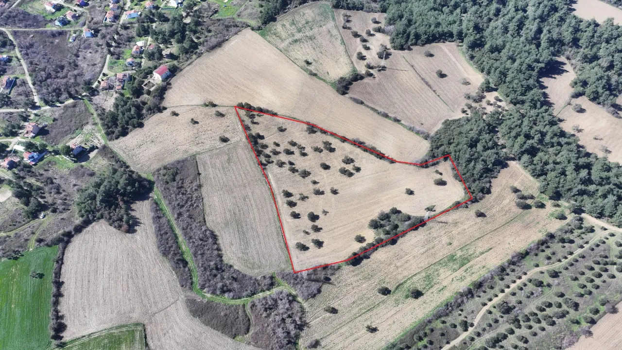 GELİBOLU BURHANLIDA DENİZ VE DOĞA MANZARALI 20,573m2 TARLA - görsel 13