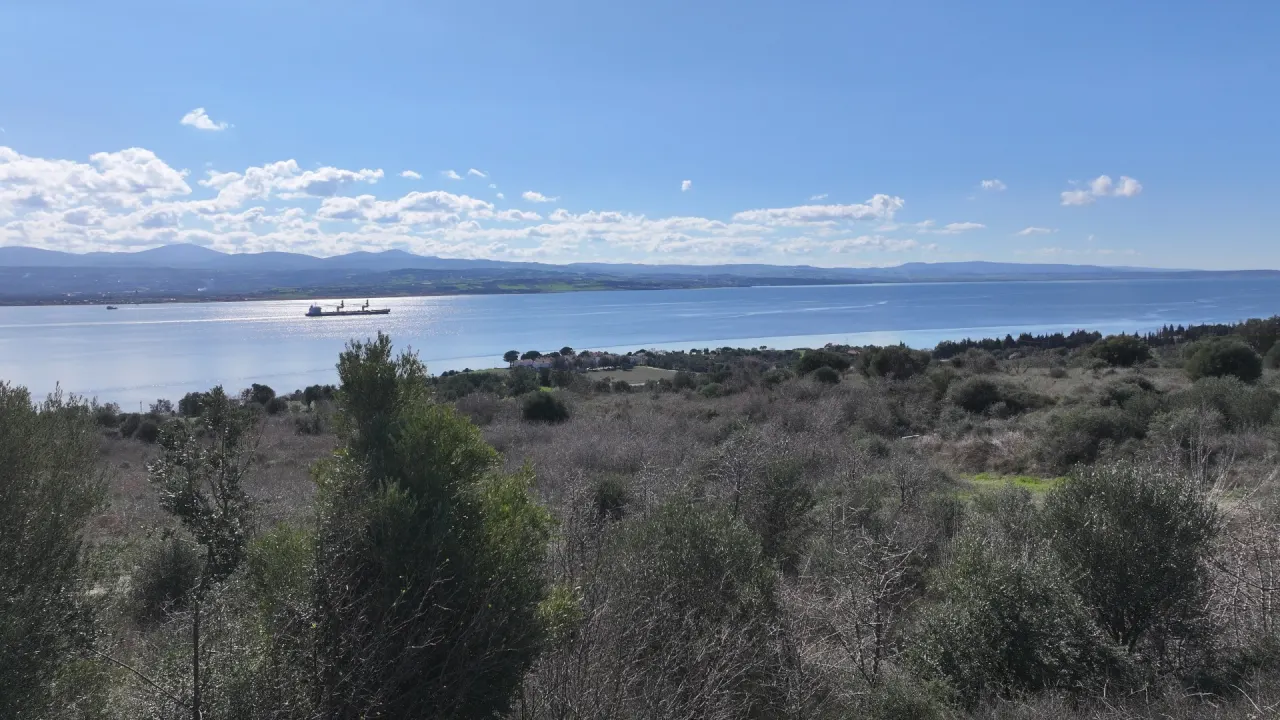 ÇANAKKALE GELİBOLU BURHANLI'DA BOĞAZ MANZARALI 474m2 ARSA - görsel 10