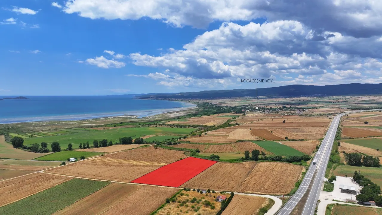 GELİBOLU ŞADILLIDA MÜSTAKİL TAPULU DENİZ MANZARALI 12,613m2 TARLA - görsel 2