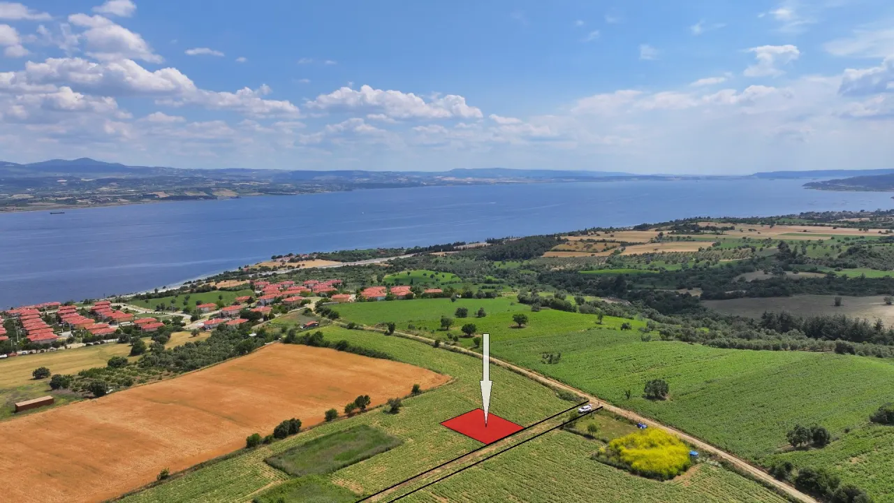 ÇANAKKALE GELİBOLU BURHANLI'DA 296m2 BOĞAZ MANZARALI ARSA - görsel 17