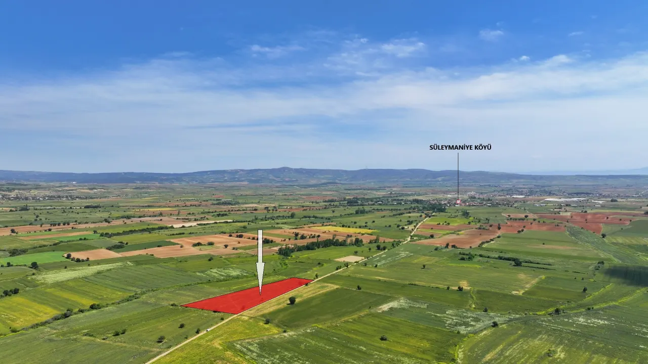 ÇANAKKALE GELİBOLU SÜLEYMANİYEDE MÜSTAKİL TAPULU 9,172m2 TARLA - görsel 9