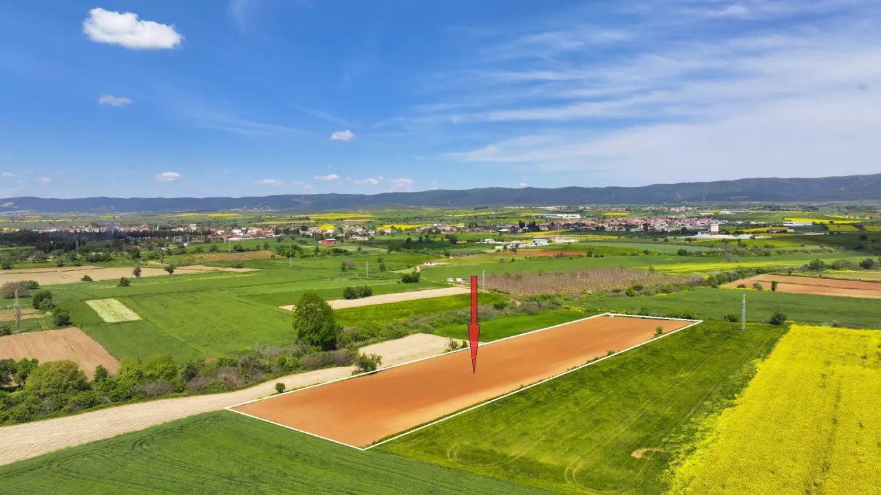 ÇANAKKALE GELİBOLU EVREŞEDE MÜSTAKİL TAPULU 9,479m2 TARLA - görsel 2