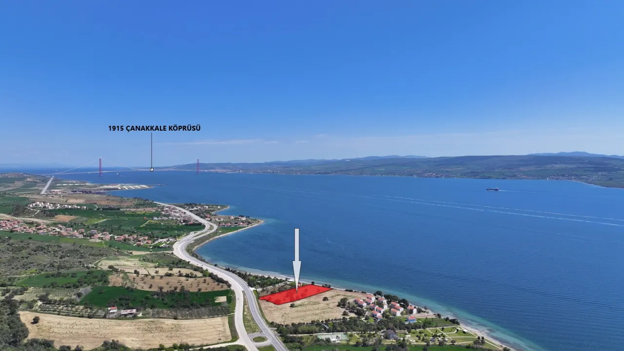 GELİBOLU BURHANLI’DA EŞSİZ LOKASYONDA SATILIK İMARLI TARLA - görsel 6