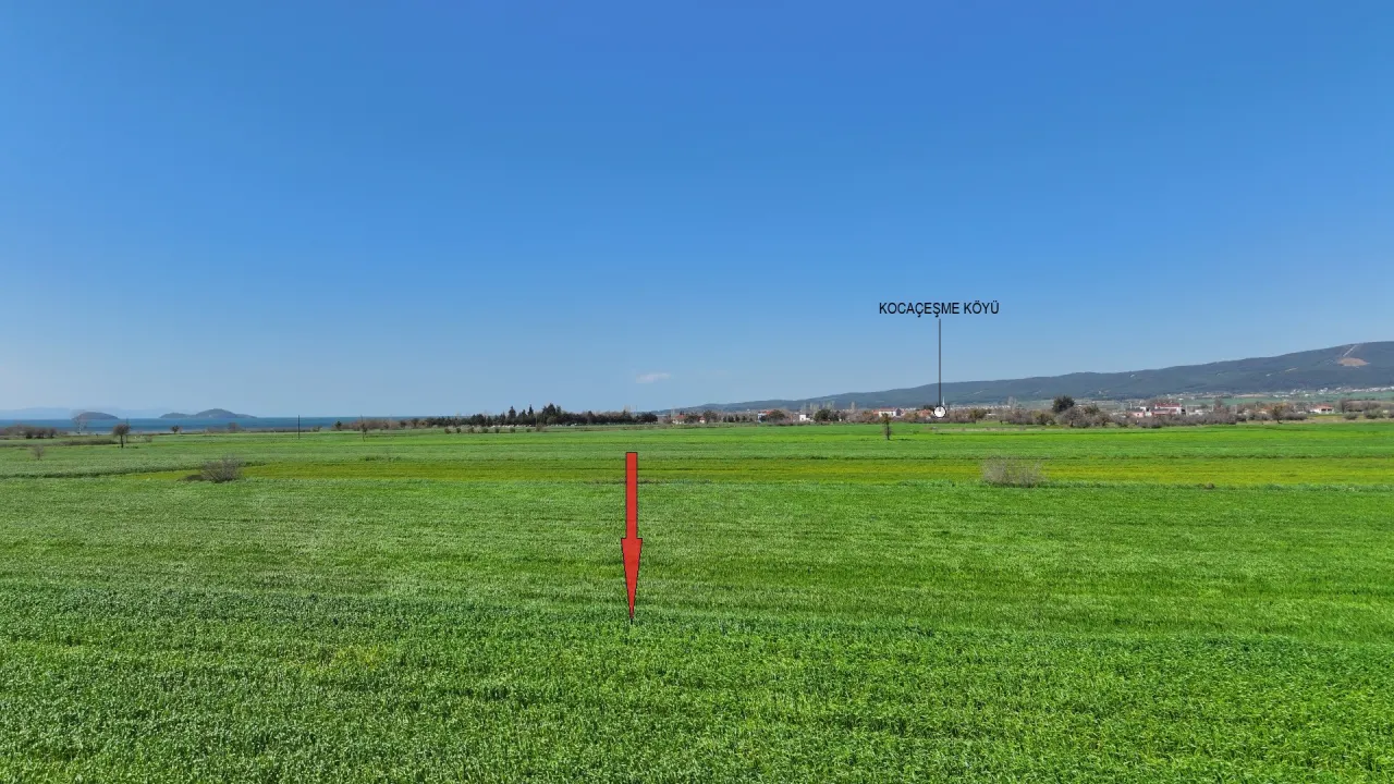 ÇANAKKALE GELİBOLU KOCAÇEŞME'DE 13,374m2 DENİZ MANZARALI TARLA - görsel 15