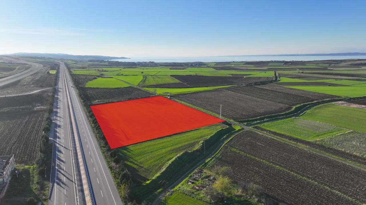 ÇANAKKALE GELİBOLU BOLAYIRDA ANAYOLA CEPHE 14,125m2 TARLA - görsel 20