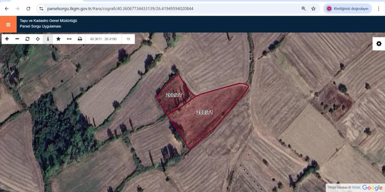 ÇANAKKALE GELİBOLU KARAİNEBEYLİ KÖYÜNDE 6,029m2 TARLA - görsel 25