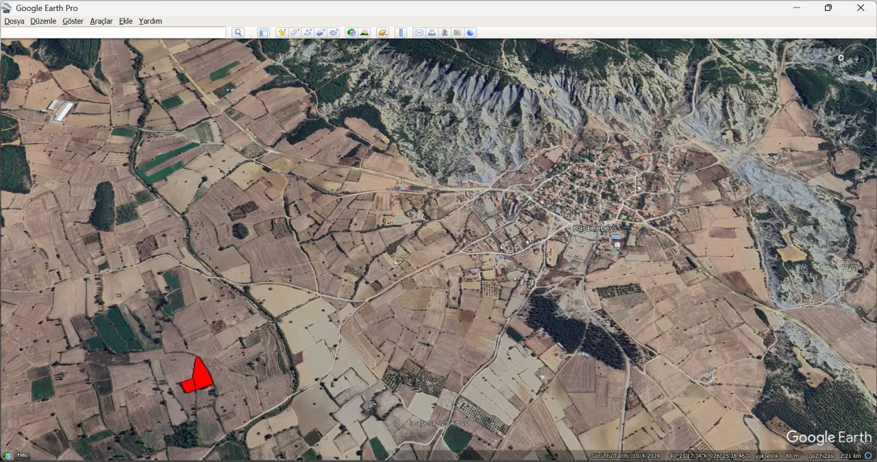ÇANAKKALE GELİBOLU KARAİNEBEYLİ KÖYÜNDE 6,029m2 TARLA - görsel 29