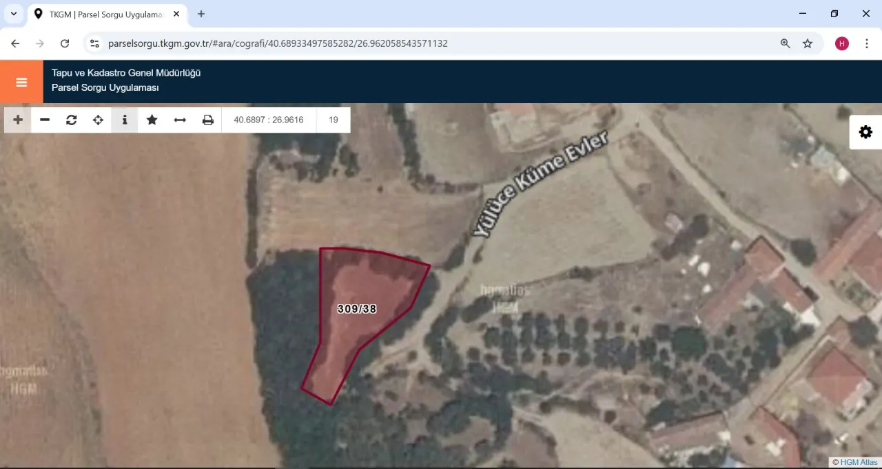 ÇANAKKALE GELİBOLU YÜLÜCE'DE 704m2 MÜSTAKİL TAPULU İMARLI ARSA - görsel 8